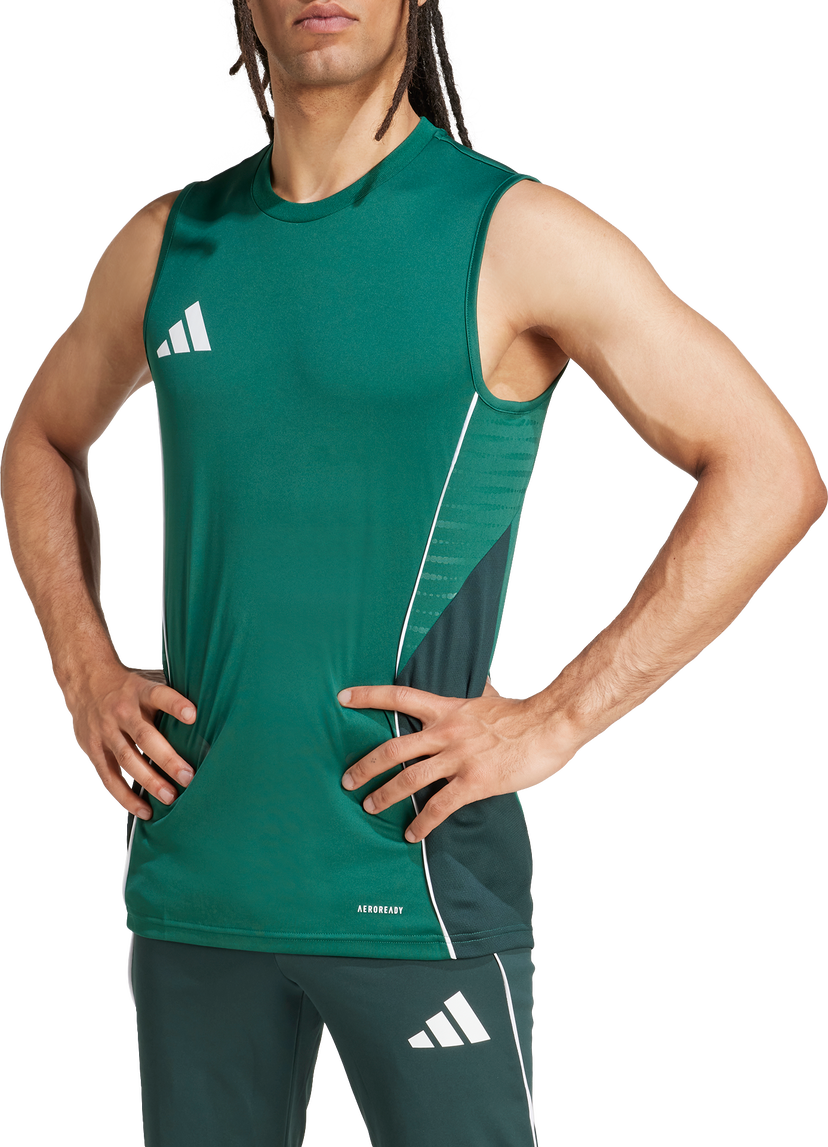 Majica brez rokavov adidas Originals Adidas TIRO25C Sleeveless Jersey Zelena | ji8940