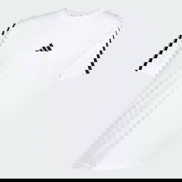 Majica adidas Performance 3-Stripes Single Jersey Tee Bela | JW1952, 4