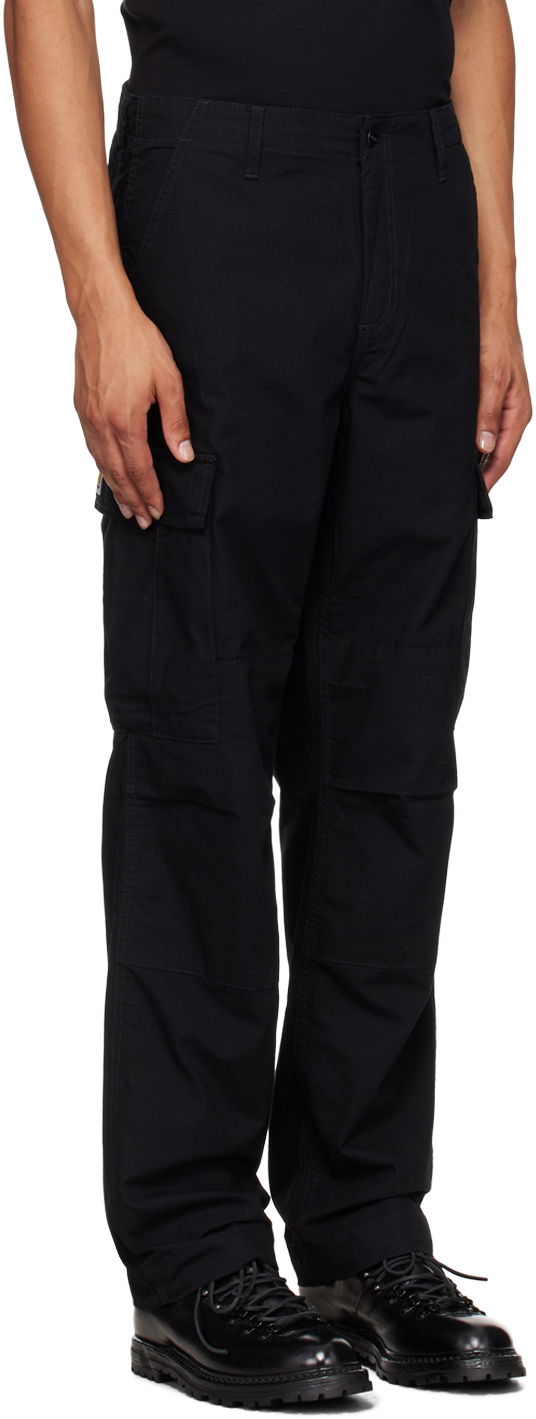 Cargo hlače Carhartt WIP Regular Fit Cargo Pants Črna | I032467, 1