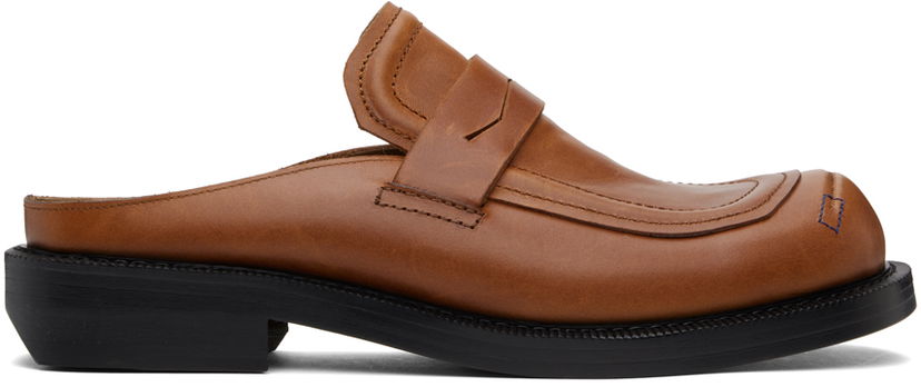 Superge in čevlji ADER ERROR ADER error Curve MU03 Slip-On Loafers Rjava | BLAFWS205BR