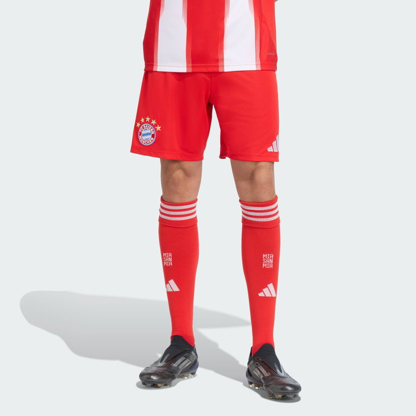 Kratke hlače adidas Performance FC Bayern Munich 25/26 Home Shorts Rdeča | JJ2133