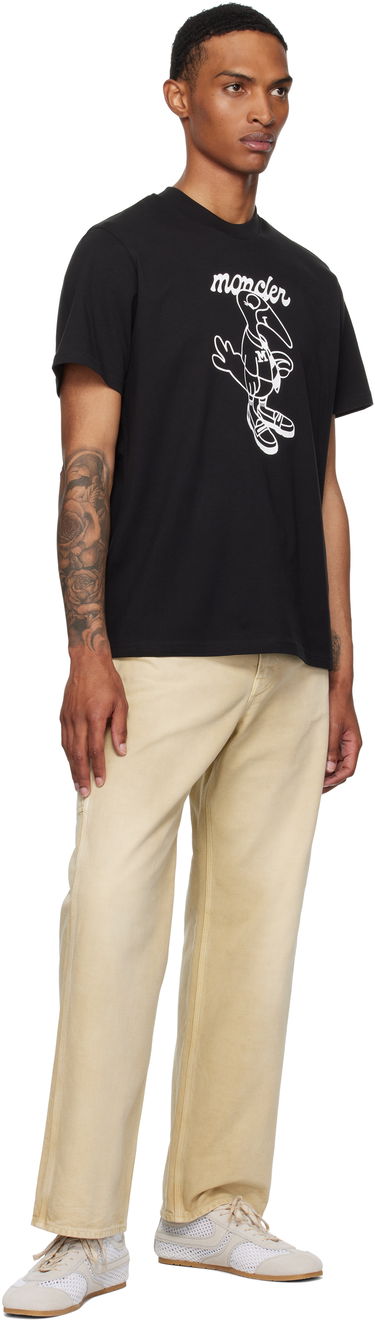 Majica Moncler Moncler Archivio Creativo Graphic T-Shirt Črna | K20918C0001689AJS, 4