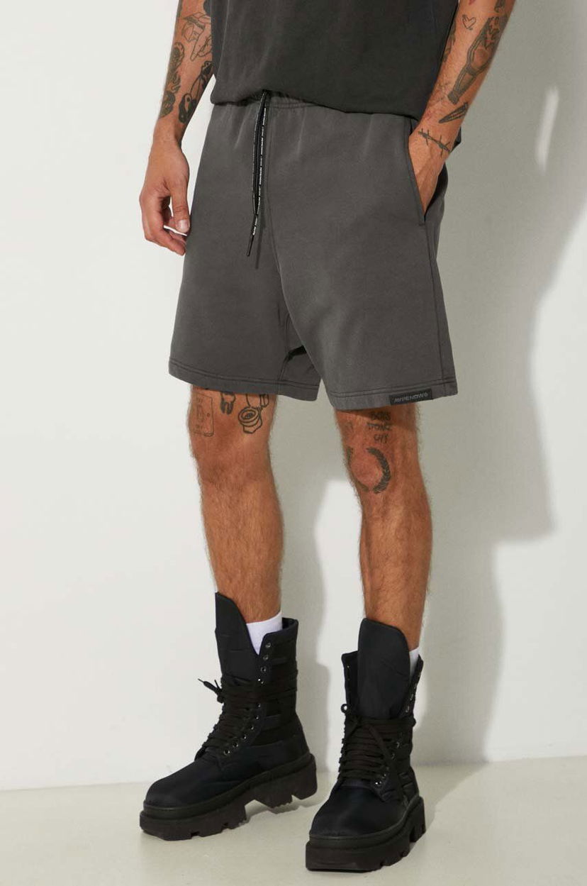 Kratke hlače AAPE by A Bathing Ape AAPE Shorts Siva | AAPSPMA675XXM