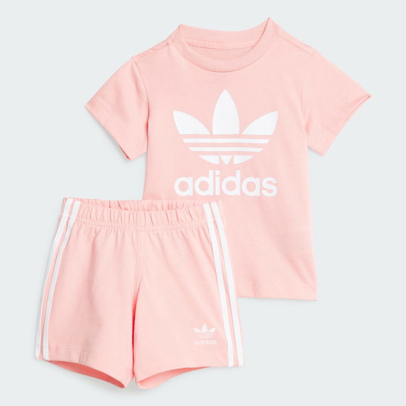 Trenirka adidas Performance Kids T-Shirt and Shorts Set Roza | JC6580