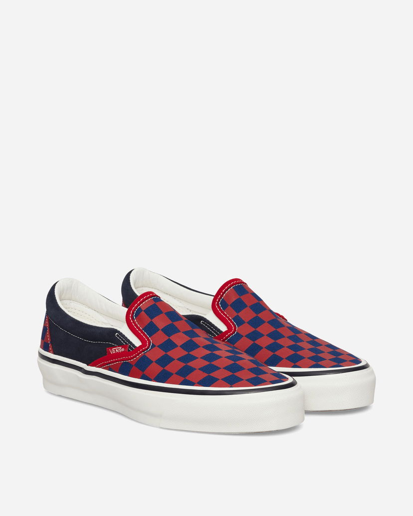 Superge in čevlji Vans Classic Slip-On Reissue 98 Checkerboard Rdeča | VN000E969Y01