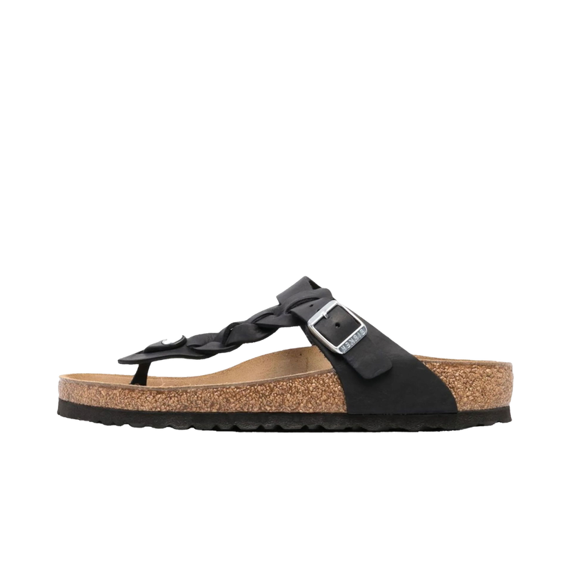 Superge in čevlji Birkenstock Gizeh Oiled Black Črna | 1021349/1021360