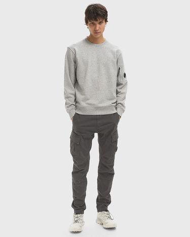 Pulover C.P. Company Crew Neck Sweatshirt Siva | RCCMSS713A005086W-M94, 2