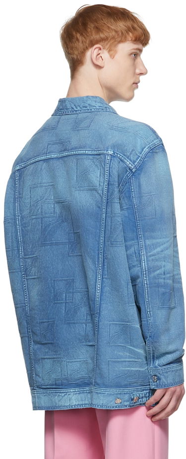 Jakna We11done Denim Jacket Modra | WD-DJ1-22-366-U-BL, 2