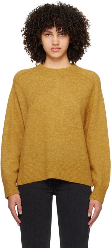 Pleteni pulover A.P.C. Naomie Sweater Rumena | WPABE-F23283, 0
