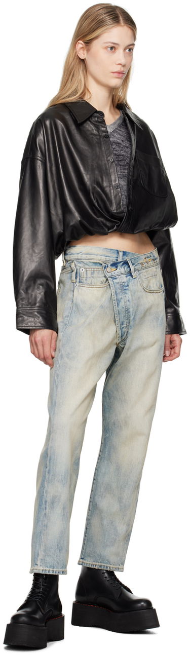 Kavbojke R13 R13 Crossover Jeans Modra | R13W2048 D218A, 3