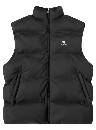 Telovnik Balenciaga Cosy Oversized Puffer Gilet Črna | 681446-TJO03-1000