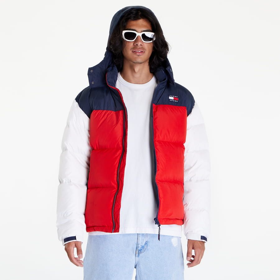 Puhovka Tommy Hilfiger Alaska Colour-Blocked Padded Jacket Večbarvna | DM0FM14460 C87, 0