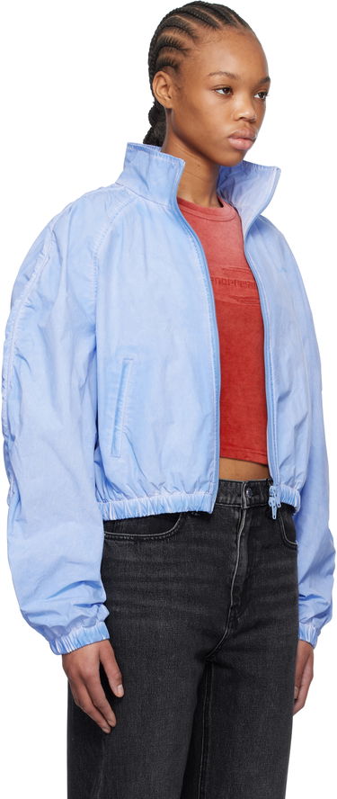 Vetrovka Alexander Wang alexanderwang.t Ruched Track Jacket Modra | 4WC1252109, 1