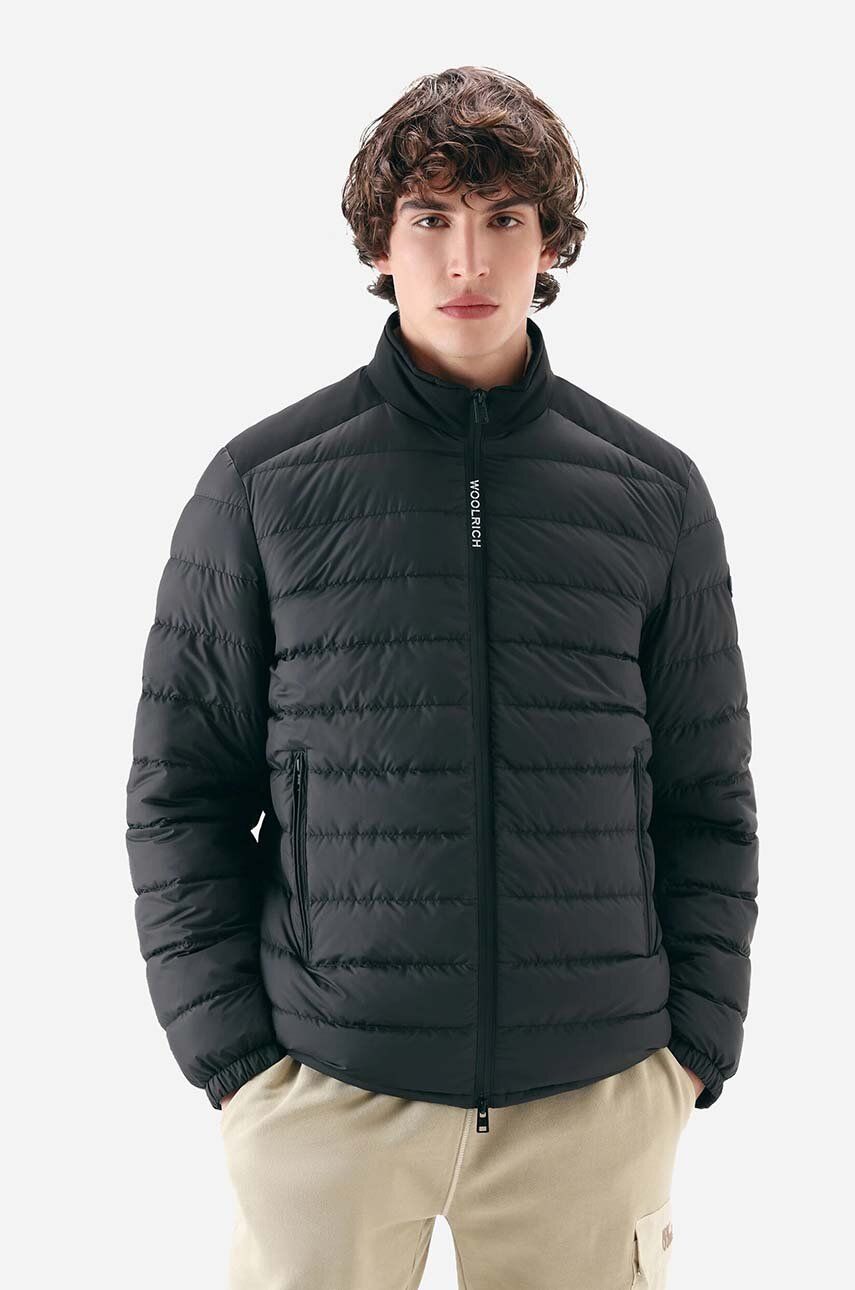 Puhovka WOOLRICH Bering Tech Jacket CFWOOU0697MRUT2635 Puffer Jacket Črna | CFWOOU0697MRUT2635, 0