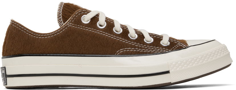 Superge in čevlji Converse Chuck 70 Premium Leather Rjava | A13837C