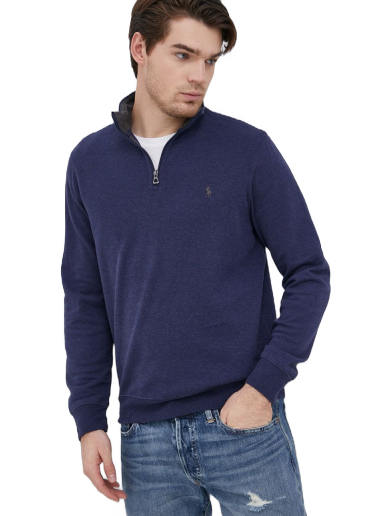 Pulover Polo by Ralph Lauren Embroided Sweatshirt Mornarica | 710812963027