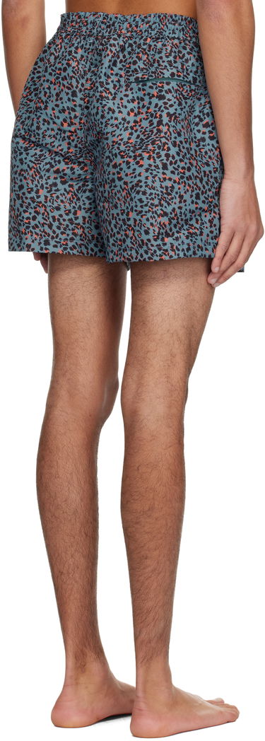 Kopalke Paul Smith Paul Smith Leopard Print Swim Shorts Modra | M1A-239B-P41564-44, 2