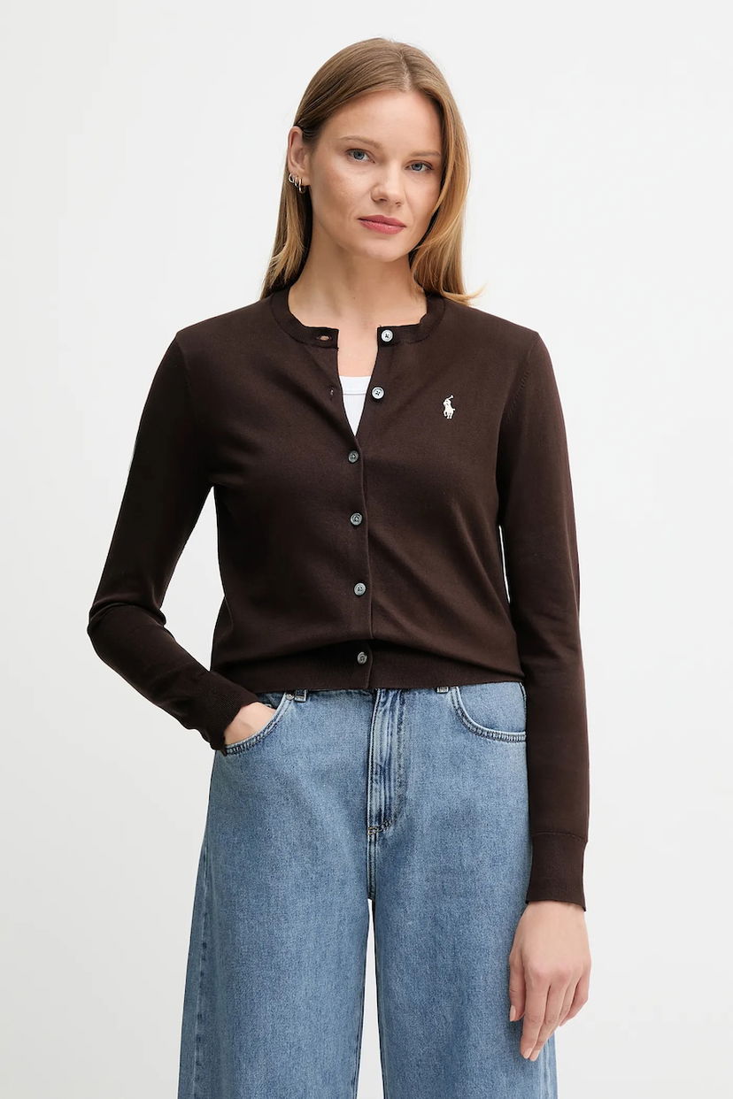 Pleteni pulover Polo by Ralph Lauren Polo Ralph Lauren Cardigan Rjava | 211971871