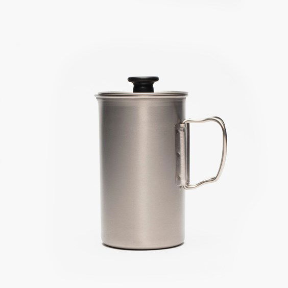 Flexstyle Snow Peak Titanium Cafe Press 3cups Kovinski | CS-111