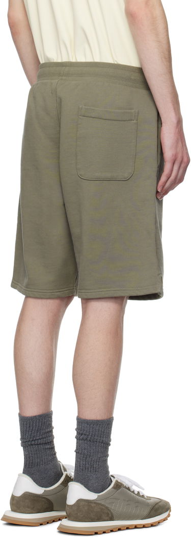 Kratke hlače AMI AMI Paris De Coeur Dye Shorts Zelena | HSO674.747, 2