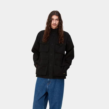 Jakna Carhartt WIP Unity Jacket Black heavy enzyme wash Črna | I032981_89_4G, 3