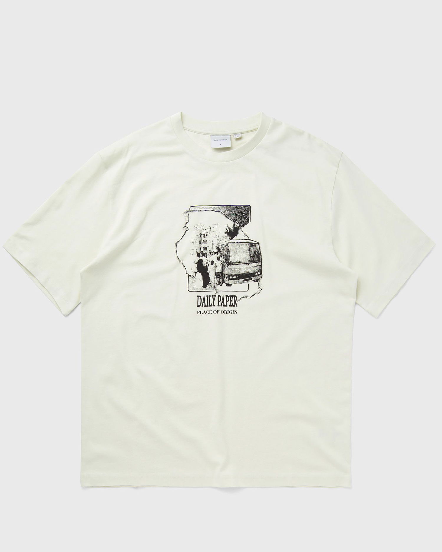Majica DAILY PAPER Place of Origin Shortsleeves Bela | 2413011, 0