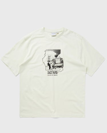 Majica DAILY PAPER Place of Origin Shortsleeves Bela | 2413011, 0