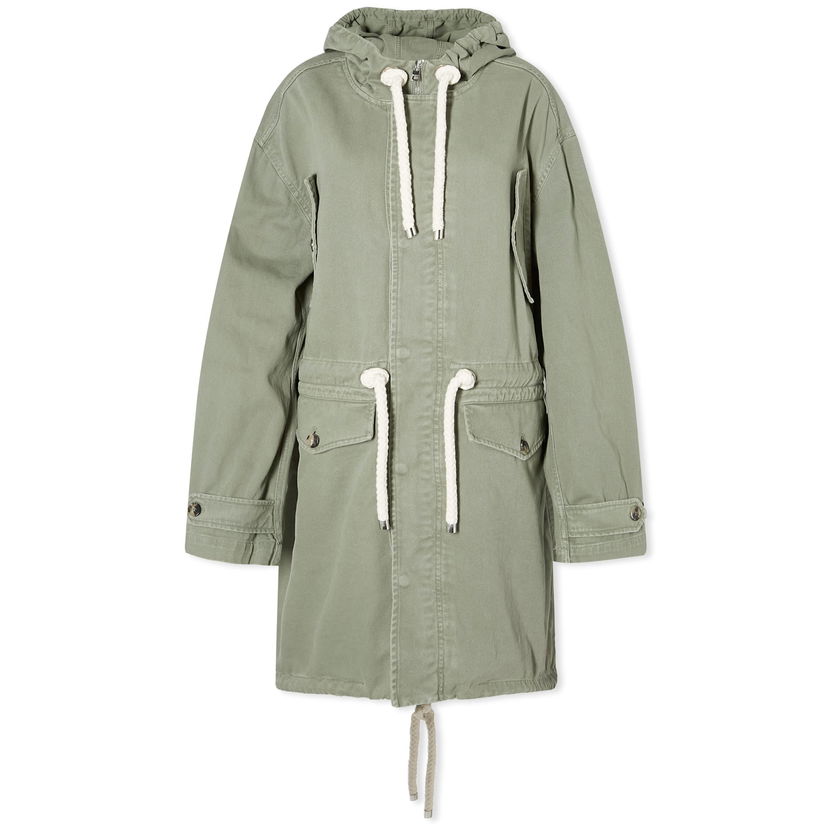 Parka JW Anderson Lightweight Parka Jacket Zelena | CO0296-PG1504-500