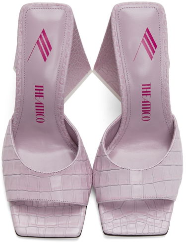 Nega čevljev The Attico Attico Devon Heeled Mules Lila | 221WS000 EL002, 4