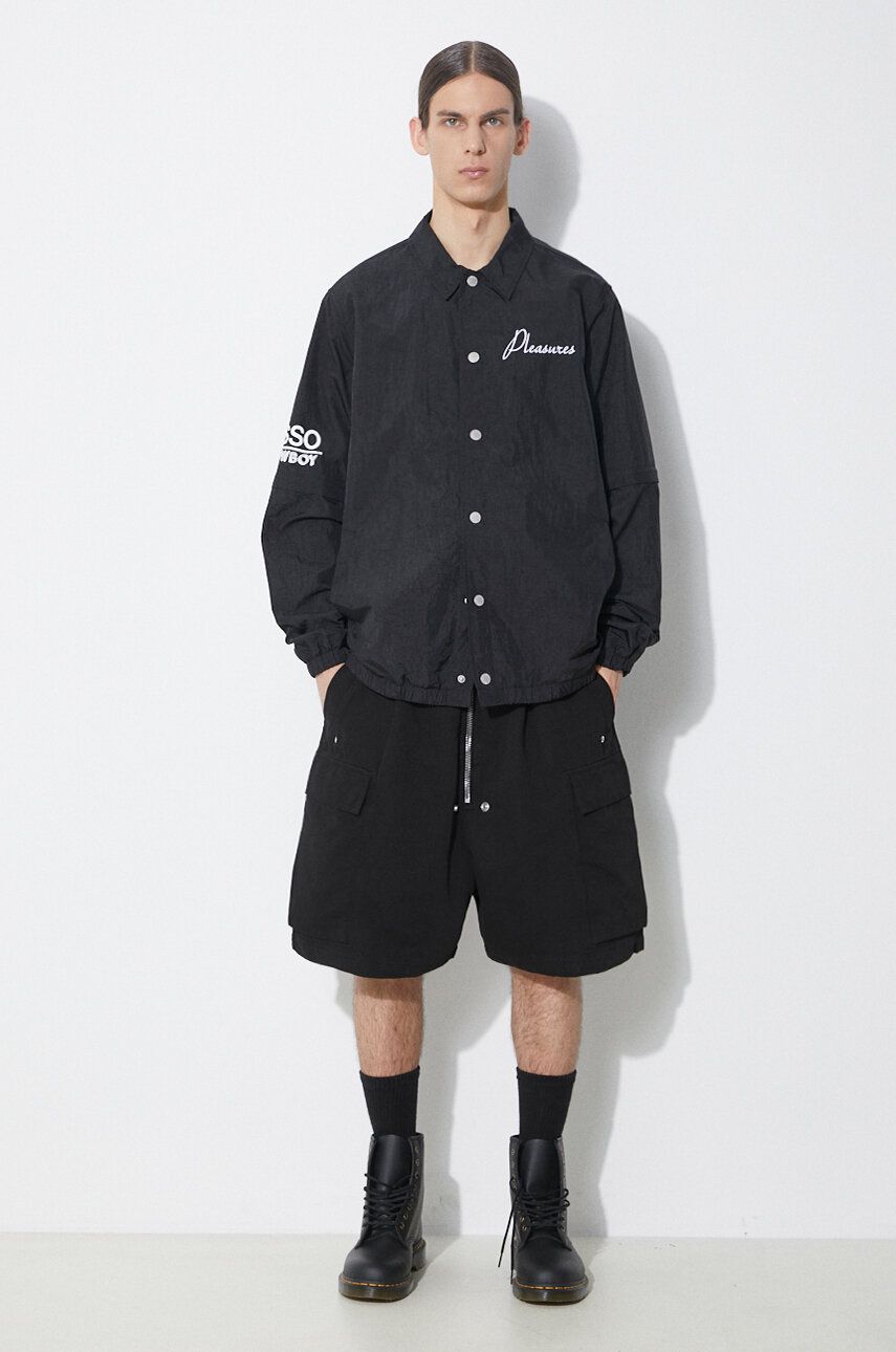 Vetrovka Pleasures Gypsy Coach Jacket Črna | P24SP009.BLACK, 1