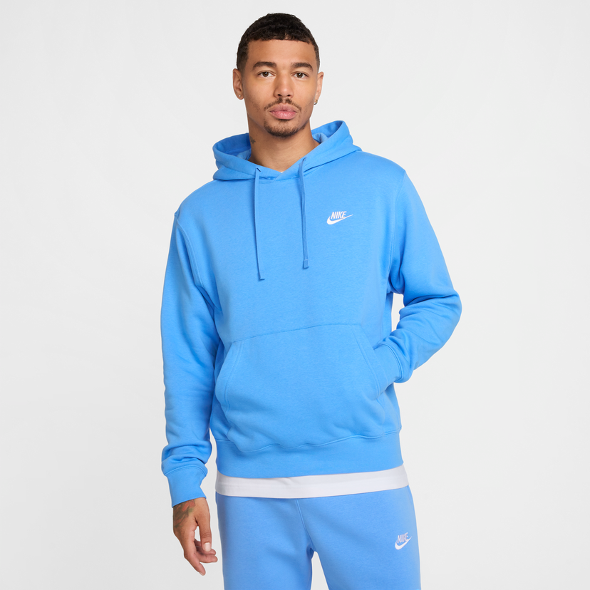 Pulover Nike Nike Sportswear Club Fleece Hoodie Modra | BV2654-412