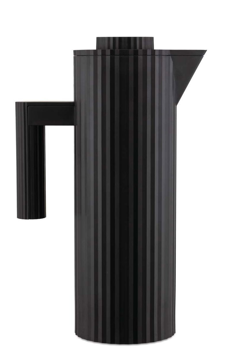 Home decor Alessi Thermos Jug Plissé Črna | MDL12.B