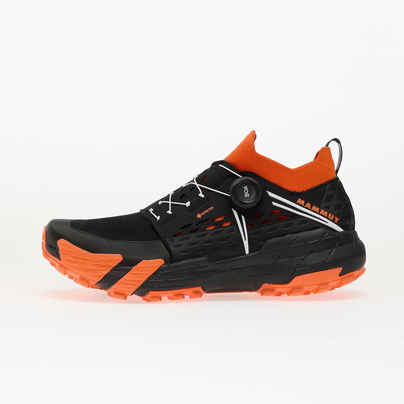 Superge in čevlji Mammut Aenergy TR BOA® Mid GTX Men Black-Dark Tangerine Črna | 3030-04900 black-dark tangerine