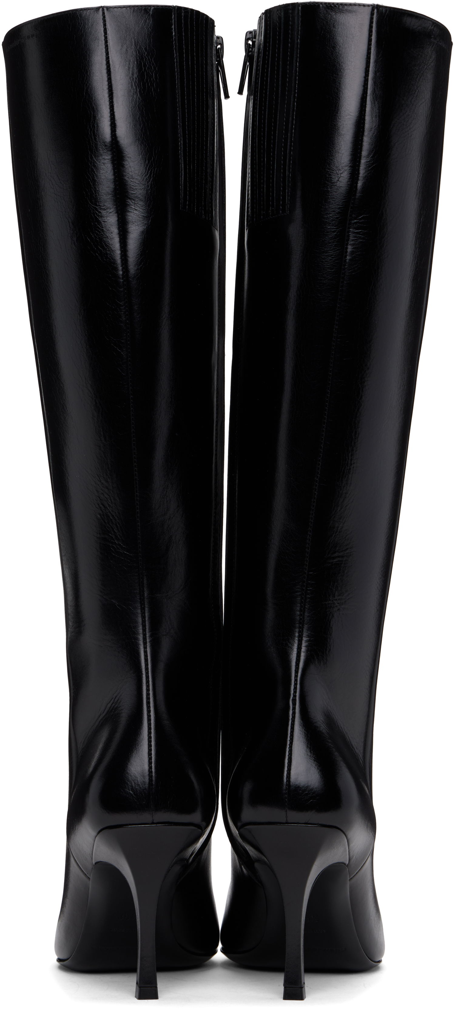 Plašči Alexander Wang Alexander Wang Vivica 85mm Knee-High Boots Črna | 30125B040, 1