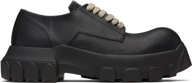 Superge in čevlji Rick Owens Rick Owens Hollywood Bozo Tractor Derbys Črna | RU02E1884 LOO, 0