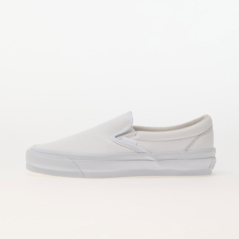 Superge in čevlji Vans Slip-On Reissue 98 LX Leather White/ White Bela | VN000CSEWWW1