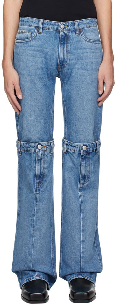 Kavbojke Coperni Coperni Open Knee Jeans Modra | COPP55202CMEN, 0