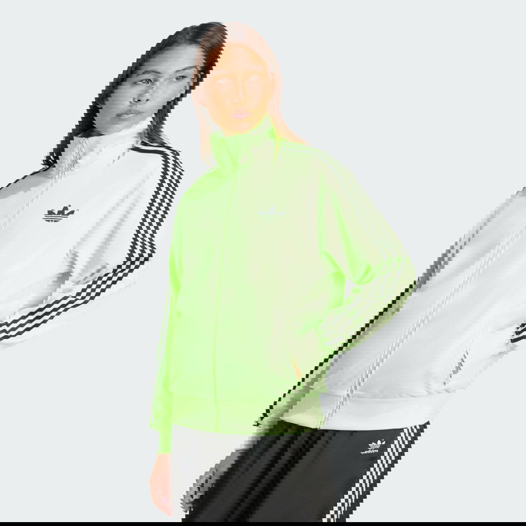 Jakna adidas Performance Adicolor Classic Firebird Loose Track Jacket Zelena | JX7859, 0