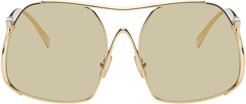 Sončna očala Miu Miu Miu Ombre Metal Double-Bridge Sunglasses Kovinski | 0MU A55S 8056262528914