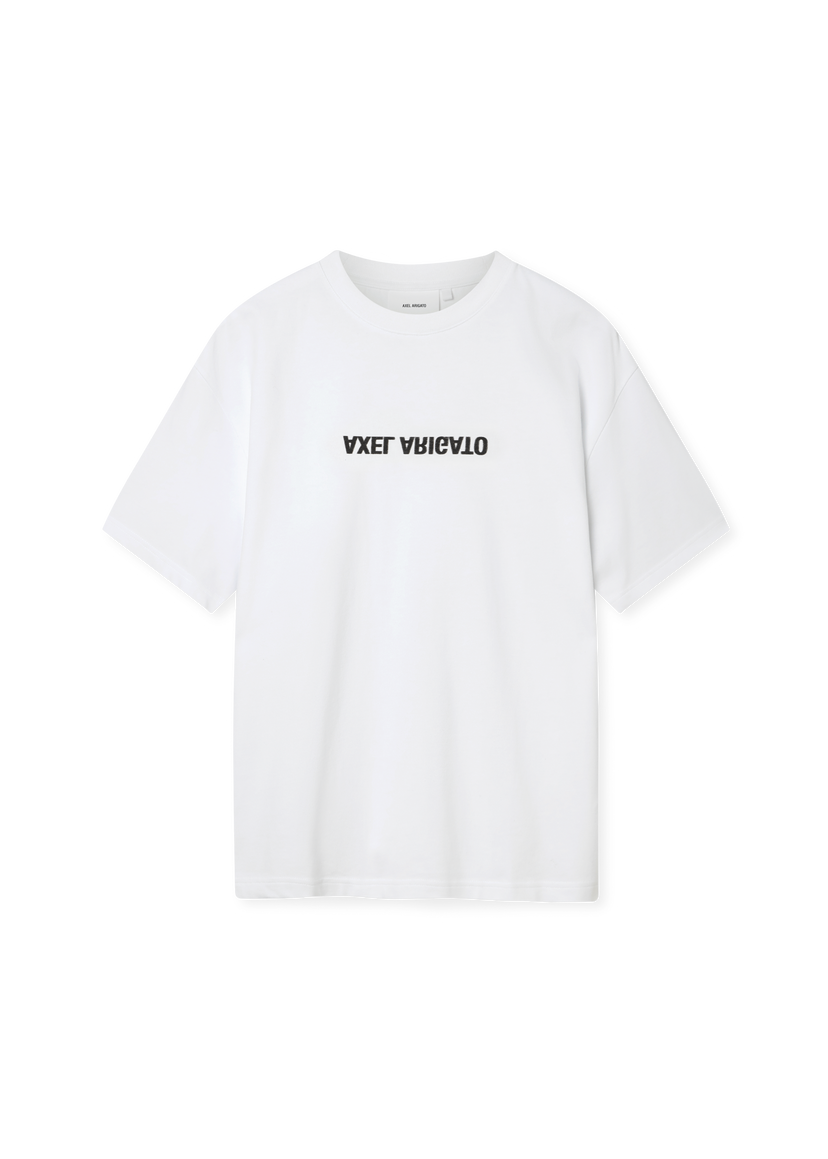 Majica AXEL ARIGATO Distort Graphic Print T-Shirt Bela | A3118001