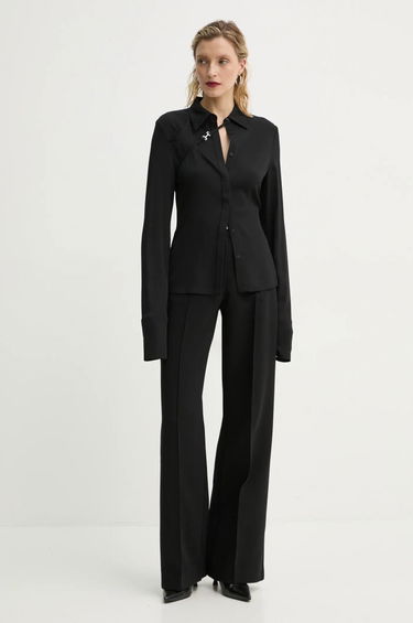 Srajce HELIOT EMIL Heliot Emil Regular Fit Shirt with Classic Collar Črna | AW24.W.05.056.BLK01, 1