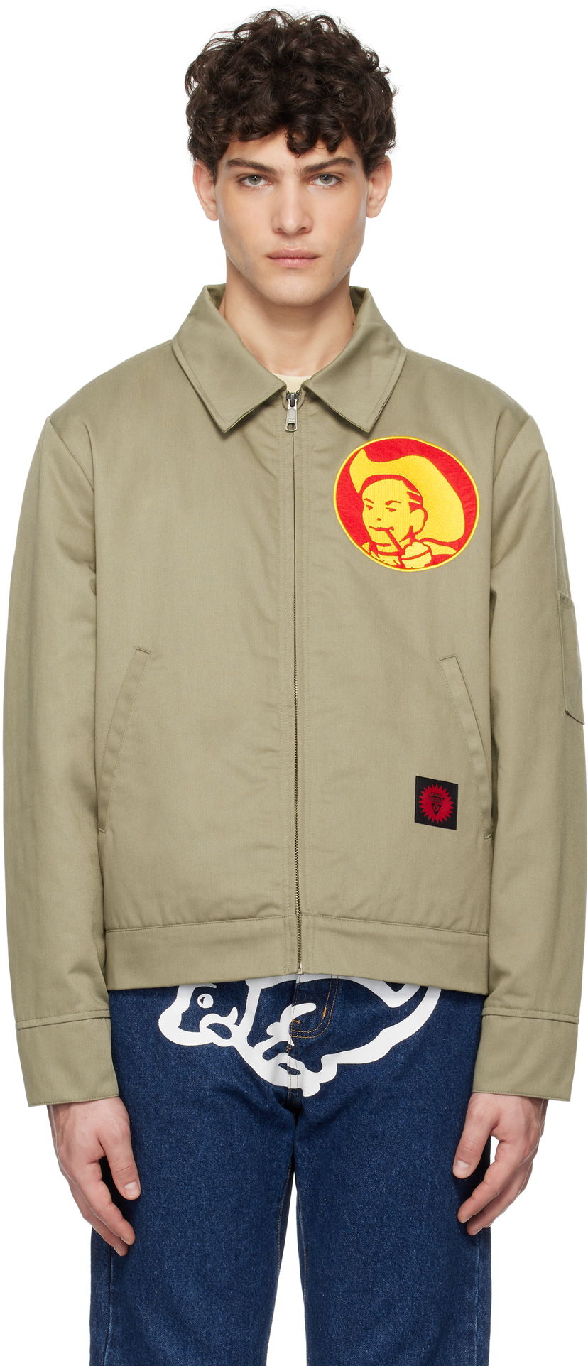 Bomber jakna BBC IceCream ICECREAM Cowboy Work Jacket Zelena | IC24408