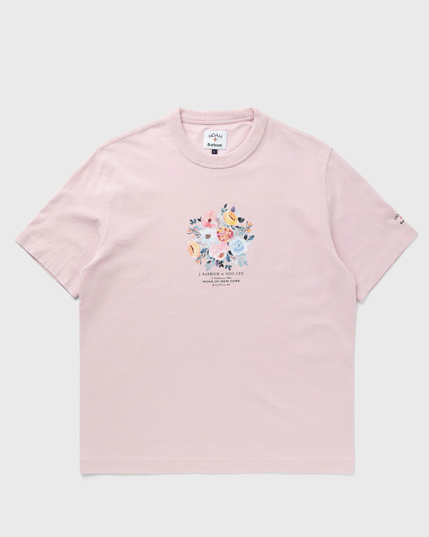 Majica Barbour Noah Floral Graphic Tee Roza | MTS1447PI12, 1