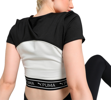 Krop-top Puma Puma Strong Baby Short Sleeve Crop Top Črna | 525878-51, 4