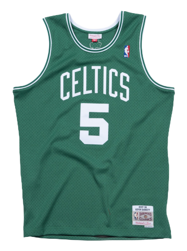 Dres Mitchell & Ness NBA Swingman Jersey Boston Celtics Kevin Garnet Zelena | SMJYGS18143-BCEKYGN07KGA
