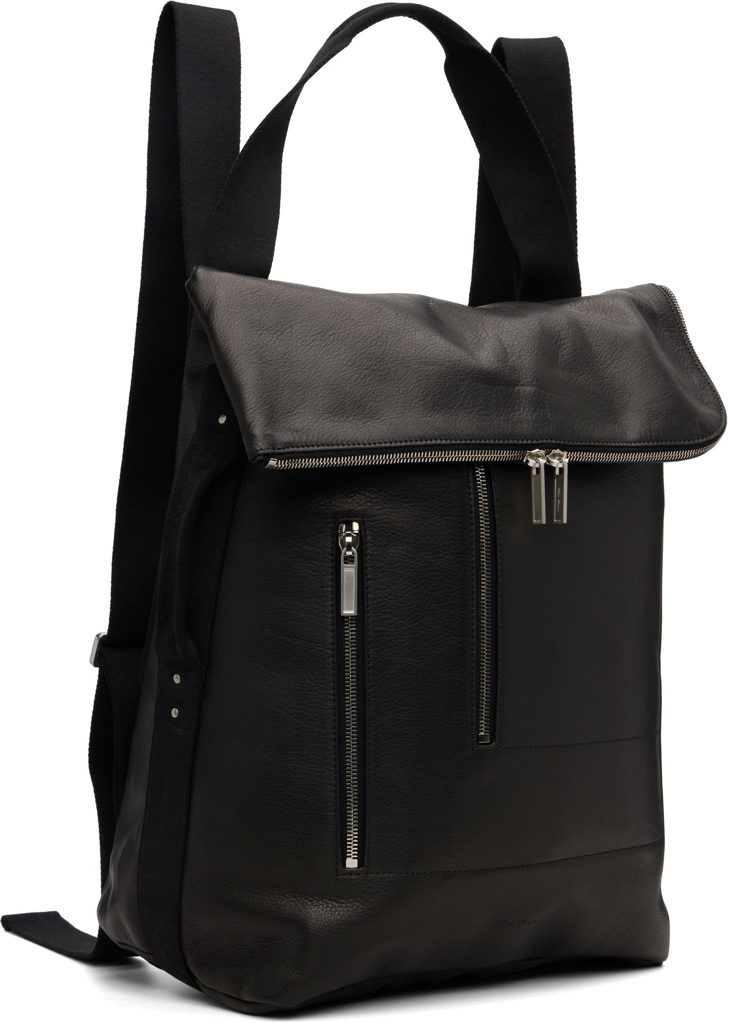 Nahrbtnik Rick Owens Rick Owens Concordians Cargo Backpack Črna | RA02E0770 LCN, 1