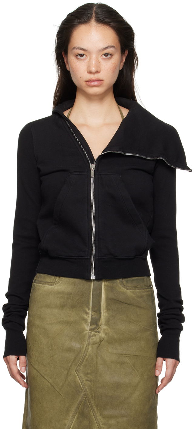 Pulover Rick Owens Mountain Sweatshirt Črna | DS02D2239 F