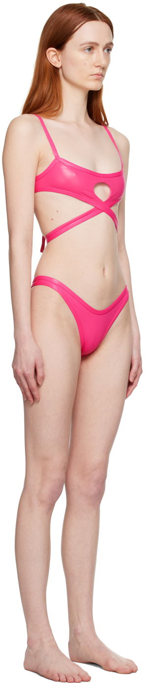 Kopalke The Attico Attico Cutout Bikini Roza | 233WBB67 PA36, 1