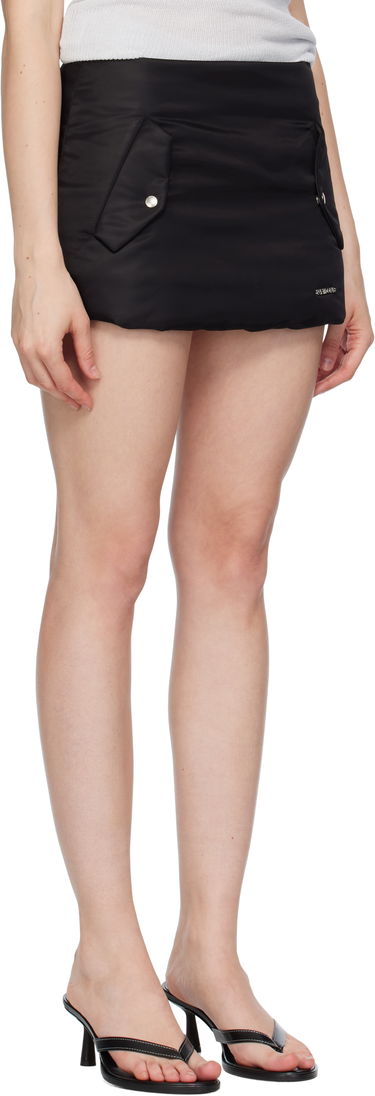 Krila We11done We11done Padded Miniskirt Črna | WD-SK2-25-260-W-BK, 1