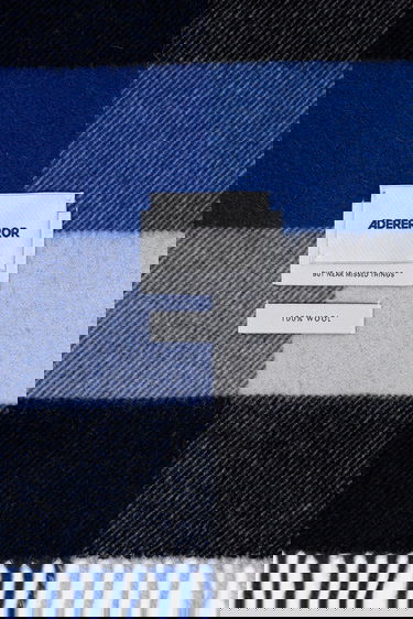 Šala ADER ERROR MUFFLER Checkered Wool Scarf Večbarvna | BO01FWAC0403BL, 2